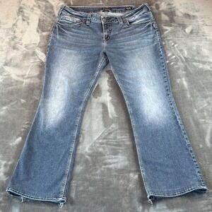 Silver Women's Jeans Suki Mid Boot Size 18/33 Mid Rise